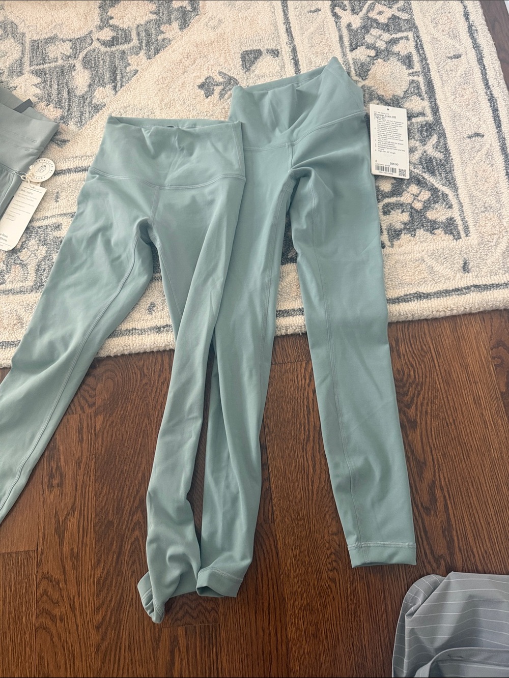 1 brand new pair one pair worn once, size 0